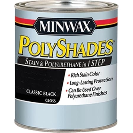 Homepage 61495 1 qt. Gloss Classic Black 495 Polyshades HO3566095